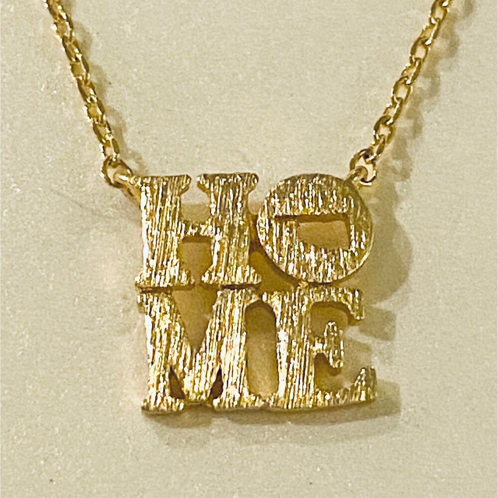 Little Charm Oklahoma Home Necklace